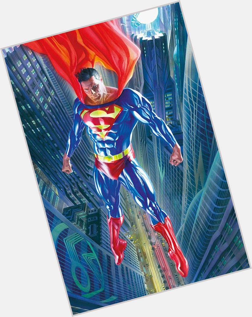 Superman   Happy birthday to artist Alex Ross!  