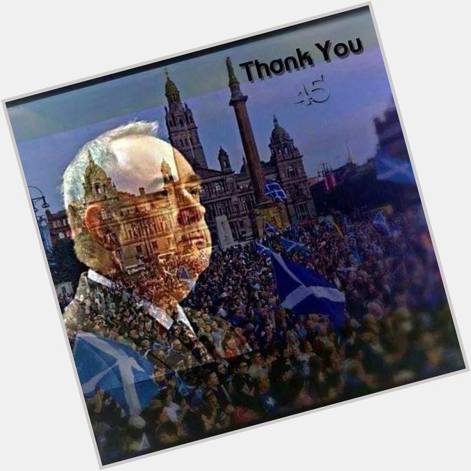 Happy birthday Alex Salmond :) 