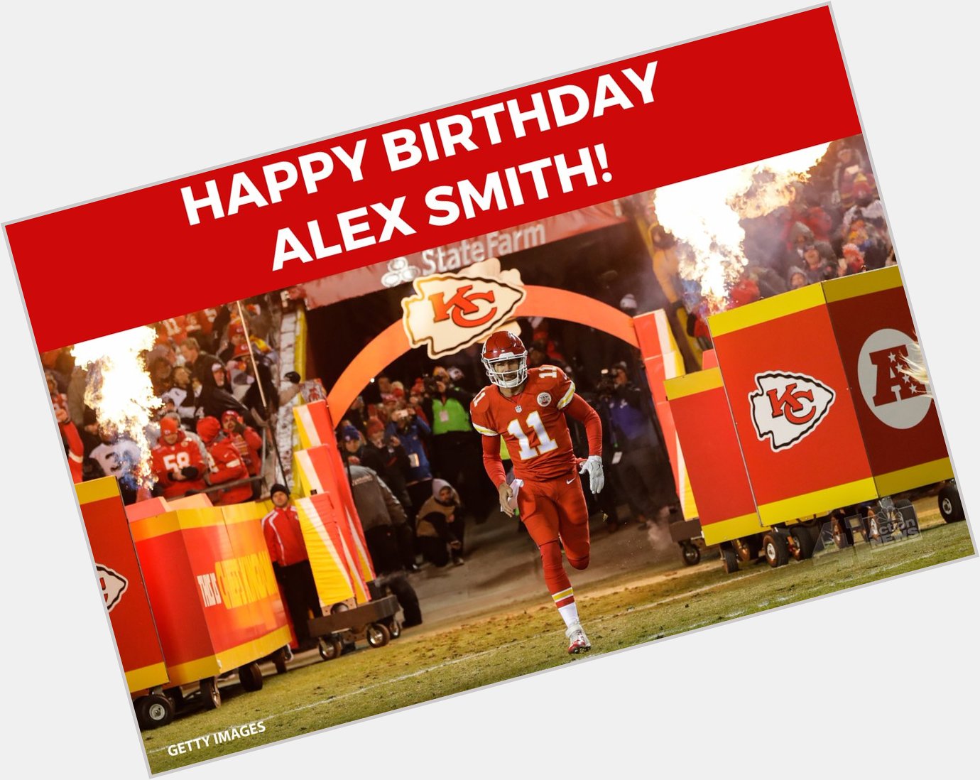 HAPPY BIRTHDAY to player Alex Smith! 