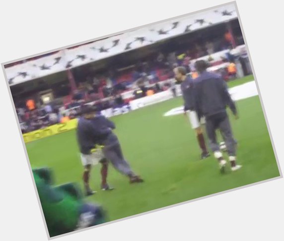 Happy 30th birthday to Alex Song! Throwback to the time Dennis Bergkamp did this to him 