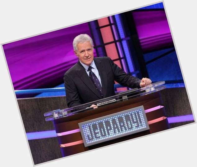 Happy birthday Alex Trebek. Jeopardy isn\t the same without you.  Forever in our  