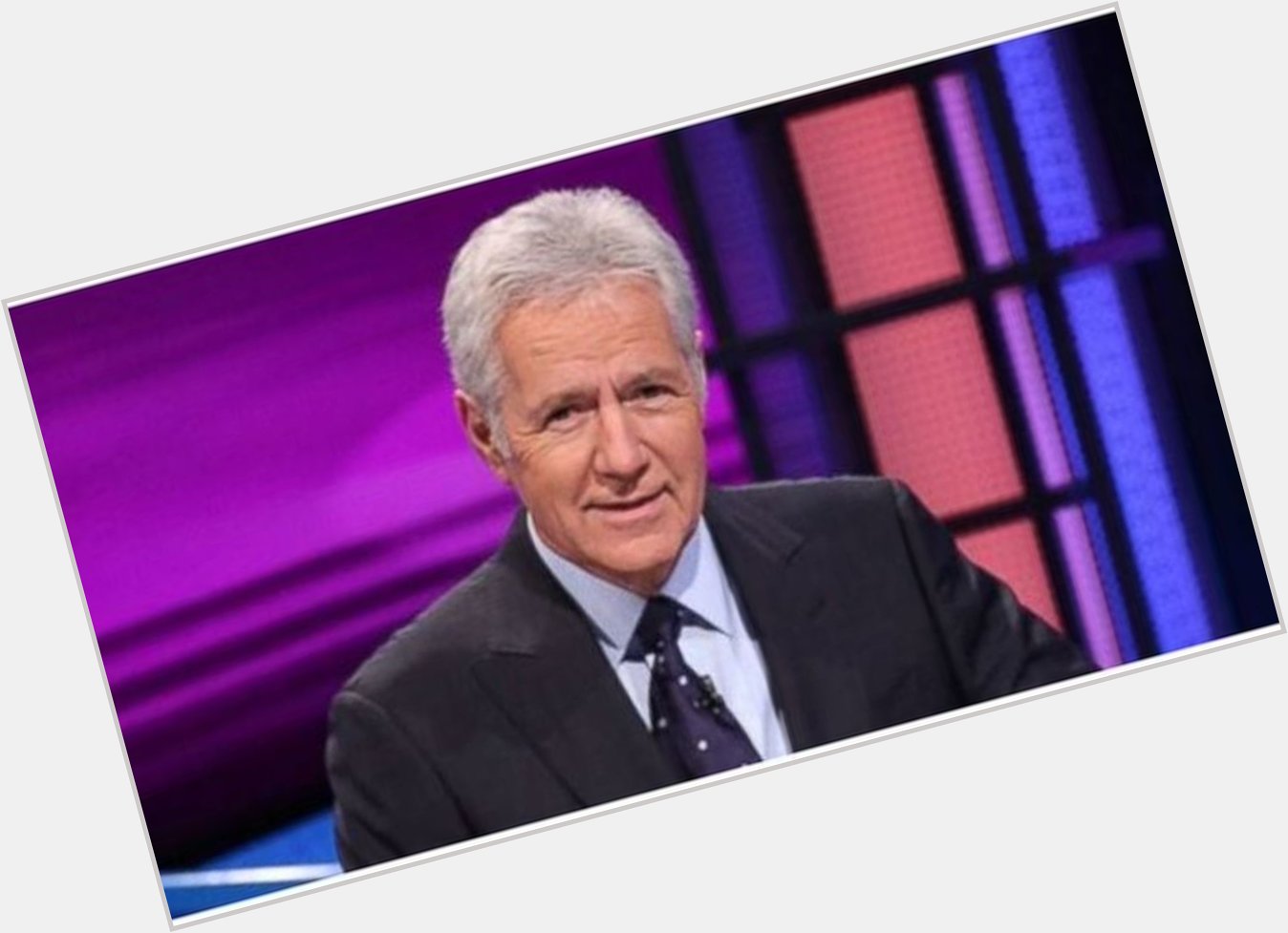 Happy birthday, Alex Trebek! The Jeopardy! host turns 79 today. 