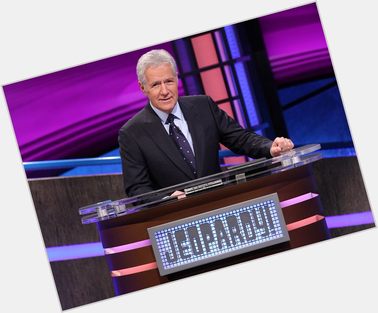 Happy 79th Birthday to Alex Trebek! The host of Jeopardy! 