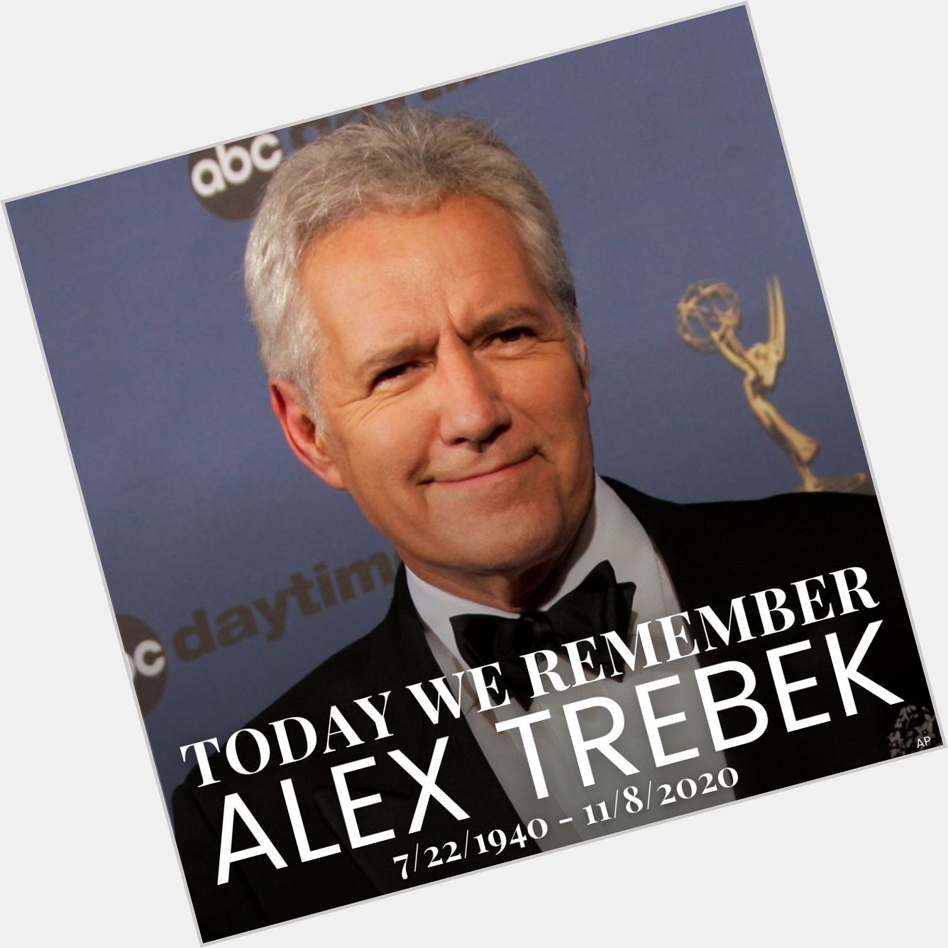 Happy Birthday, Alex Trebek! The legendary Jeopardy! host would have been 82 today. 
