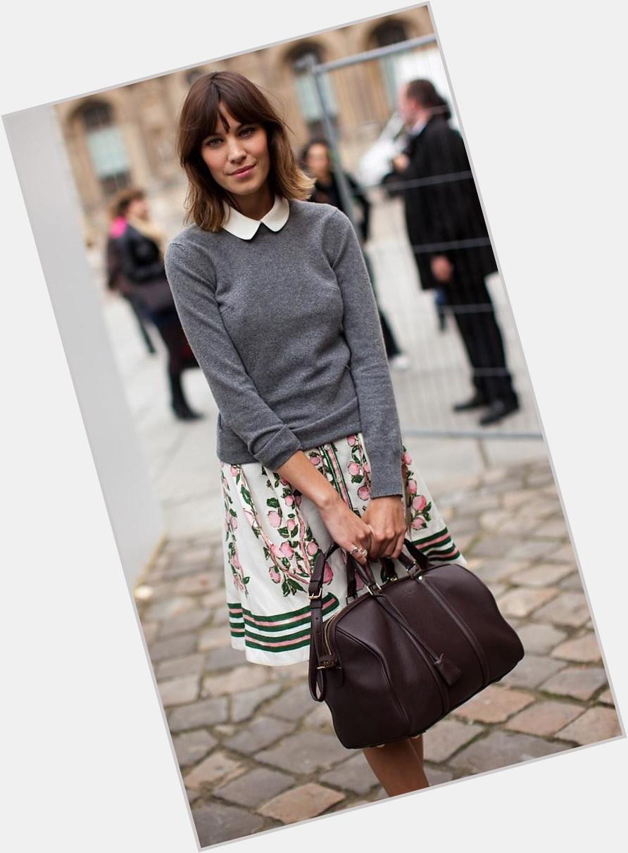 Happy birthday to our eternal style crush and long-reigning queen of effortless chic; Alexa Chung! 