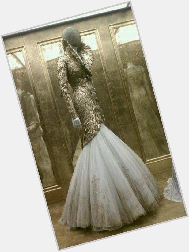 \" Gorgeous Dress from the Alexander McQueen Exhibit, Happy Birthday Alexander McQueen! 