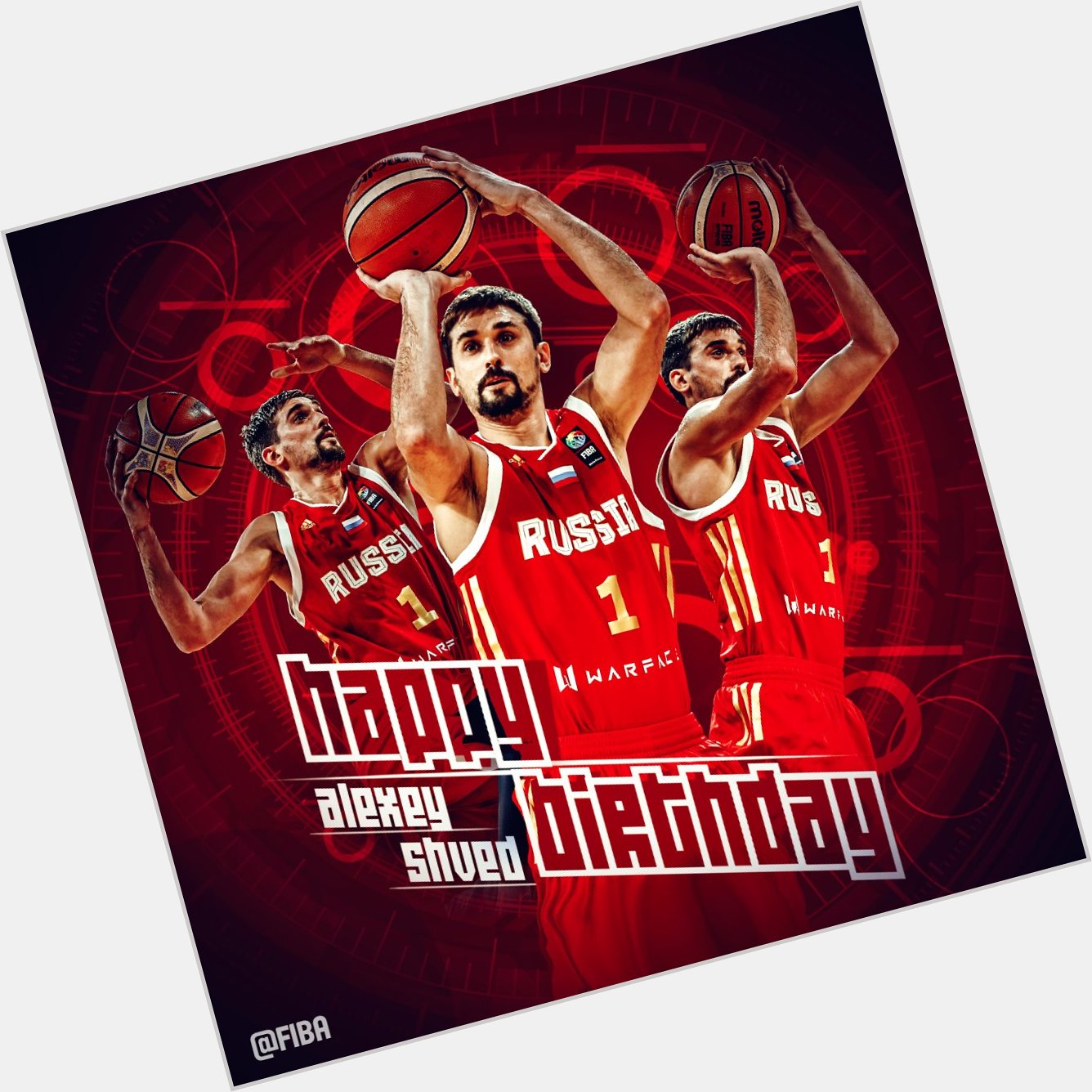 Join us in wishing a Happy Birthday to   Alexey Shved ! 