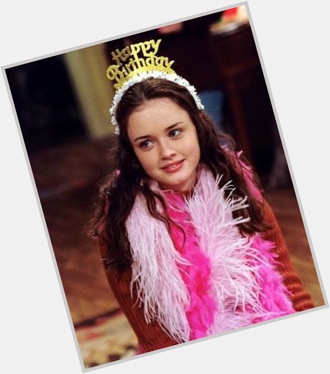 Happy birthday alexis bledel, the one and only rory gilmore  