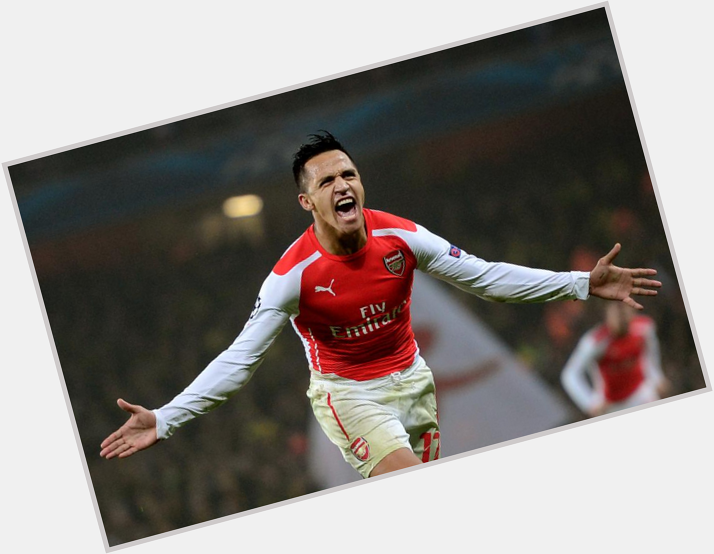 " Happy 26th Birthday to Alexis Sanchez, the best signing this season! 