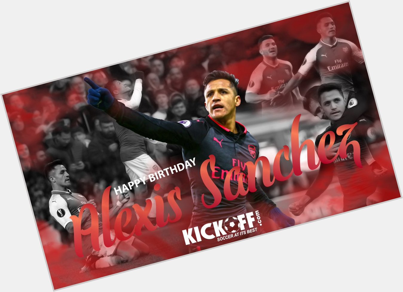 Arsenal s explosive attacker turns 29 today! Join in wishing Alexis Sanchez a Happy Birthday! 