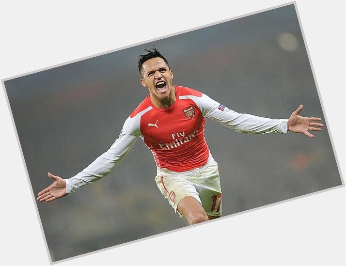 Happy birthday Alexis Sanchez This man was never the same after he stopped wearing skin-tight Puma shirts   