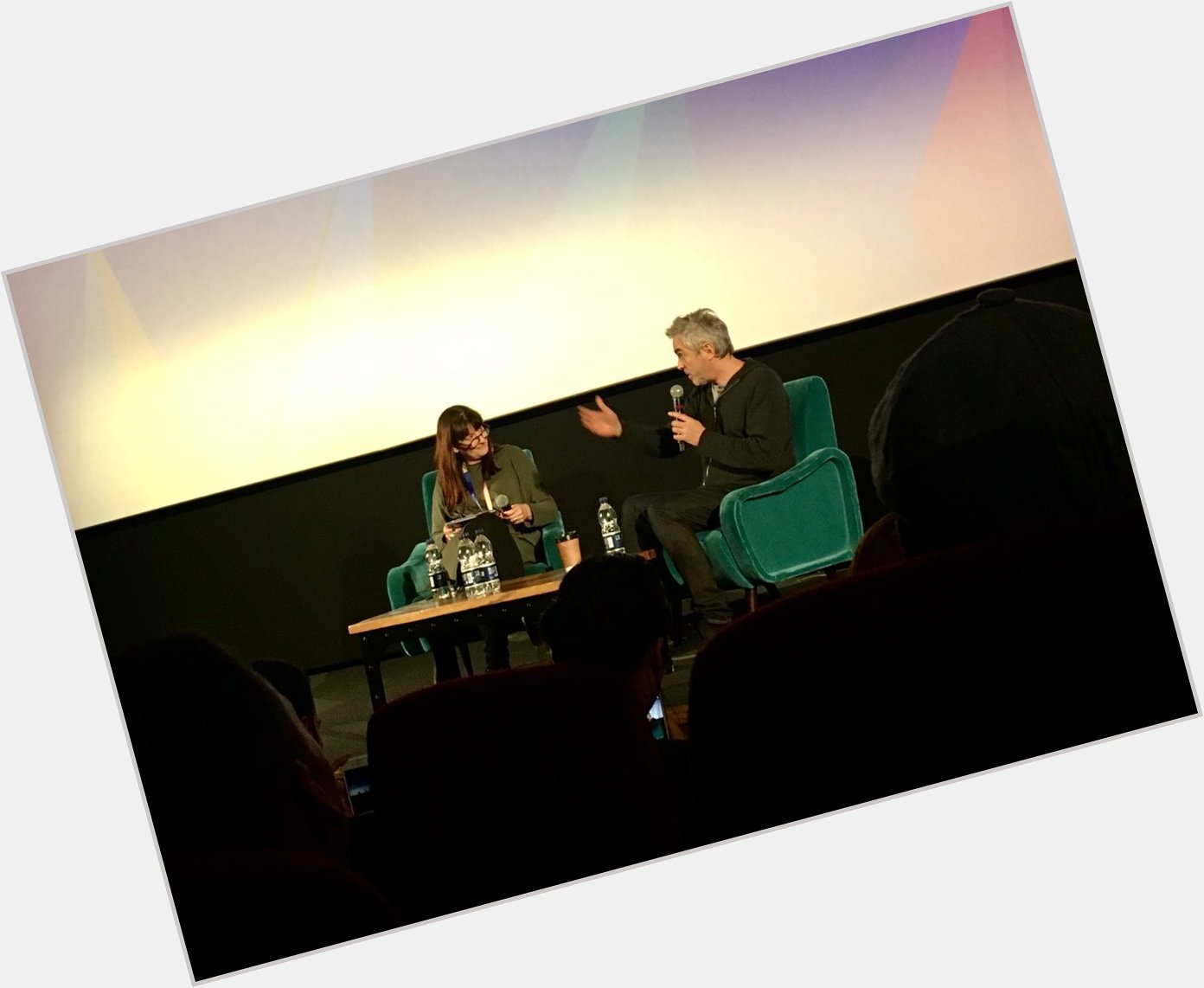 Happy birthday to a true master and 1/3 of the Amigos! Alfonso Cuarón   This is from his 2018 screen talk at LFF. 