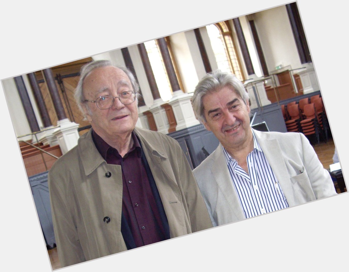 Wishing a very happy 90th birthday to Alfred Brendel! 

Many happy memories of Oxford Piano Festivals past 