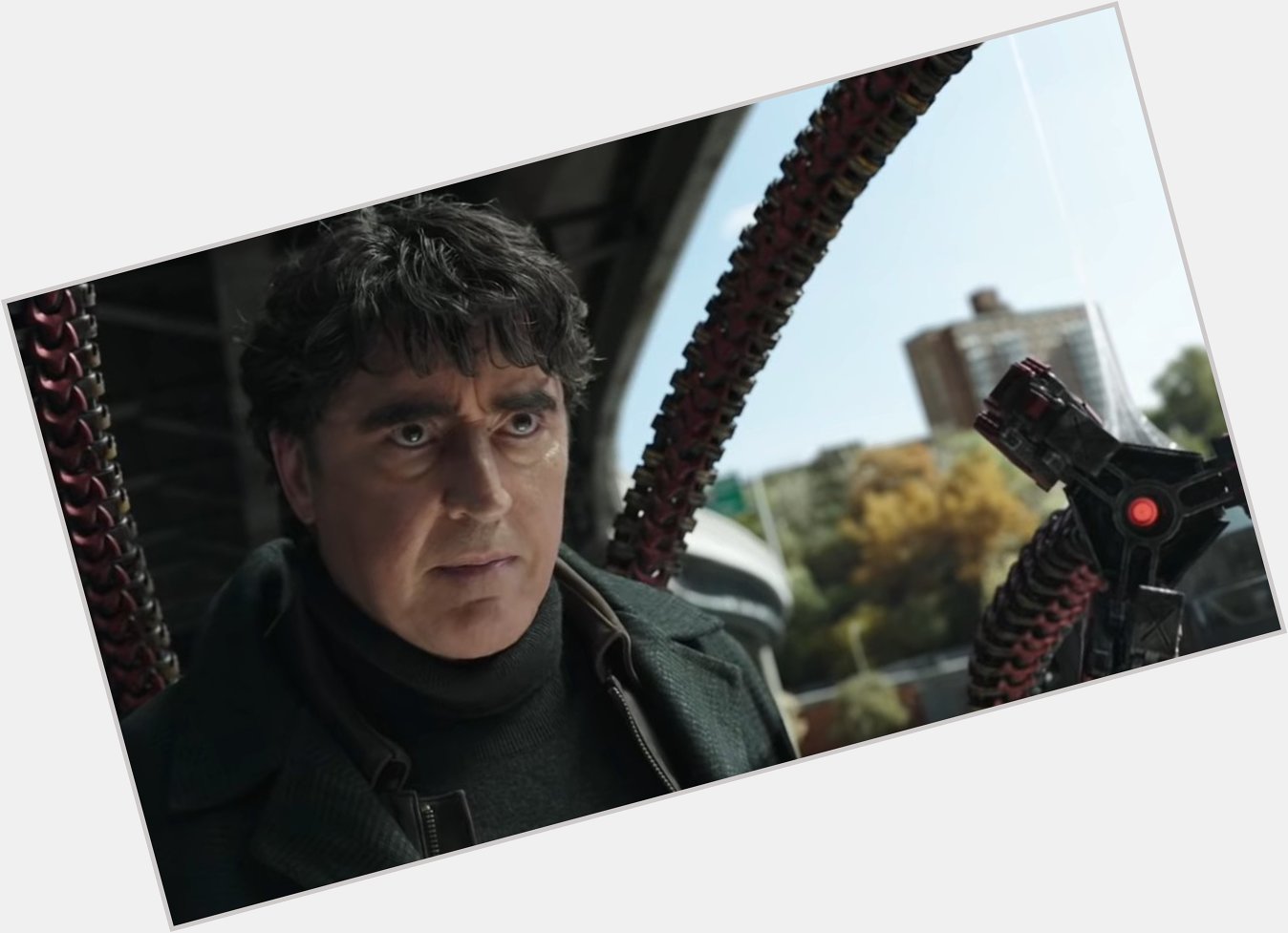 Indestructible tentacles come in handy when handing out slices of cake. Happy birthday, Alfred Molina! 