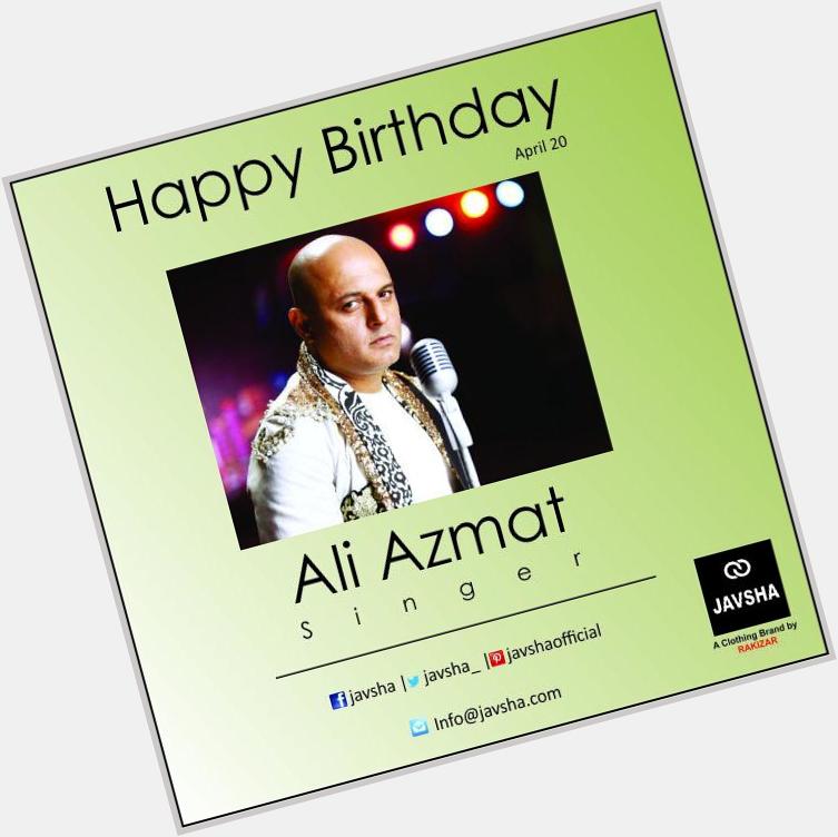 Happy Birthday to Ali Azmat (Singer)       