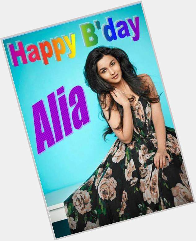 We wish you a day that is as special in every way as you are. Happy Birthday Alia Bhatt  