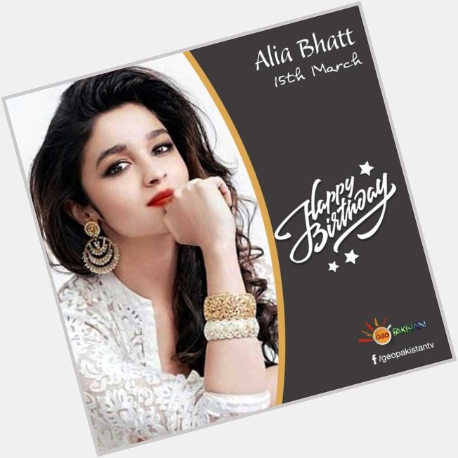 Happy Birthday Alia Bhatt!   