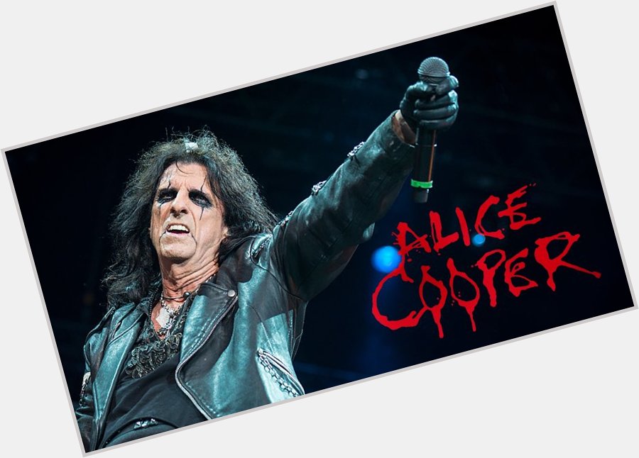 A very happy birthday to the master of disaster, the immortal Alice Cooper!!! 
