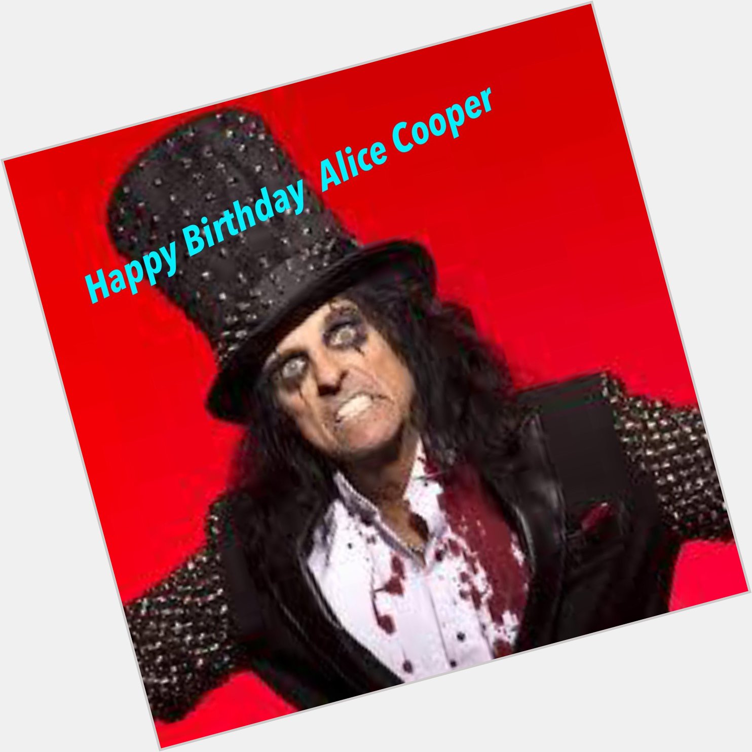 Happy Birthday  Alice Cooper                                BABYMETAL             