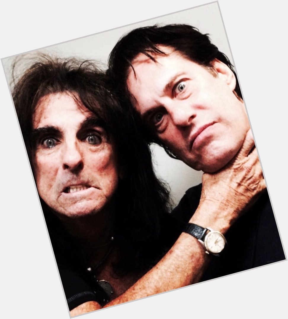 Check it out happy birthday Alice Cooper thank you!!! 
