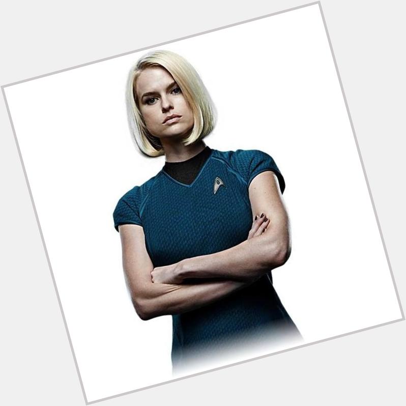Happy birthday to alternate Carol Marcus, Alice Eve! The doctor\s blue dress is currently in stock and 