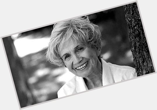 Happy Birthday Alice Munro !  one of the. greats born this day in 1931. 