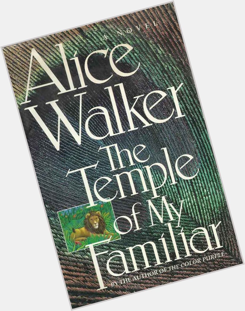 Happy birthday, Alice Walker: 

 