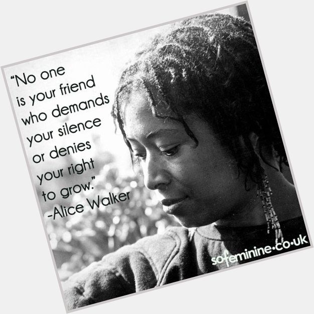 Happy 75th birthday, Alice Walker! 