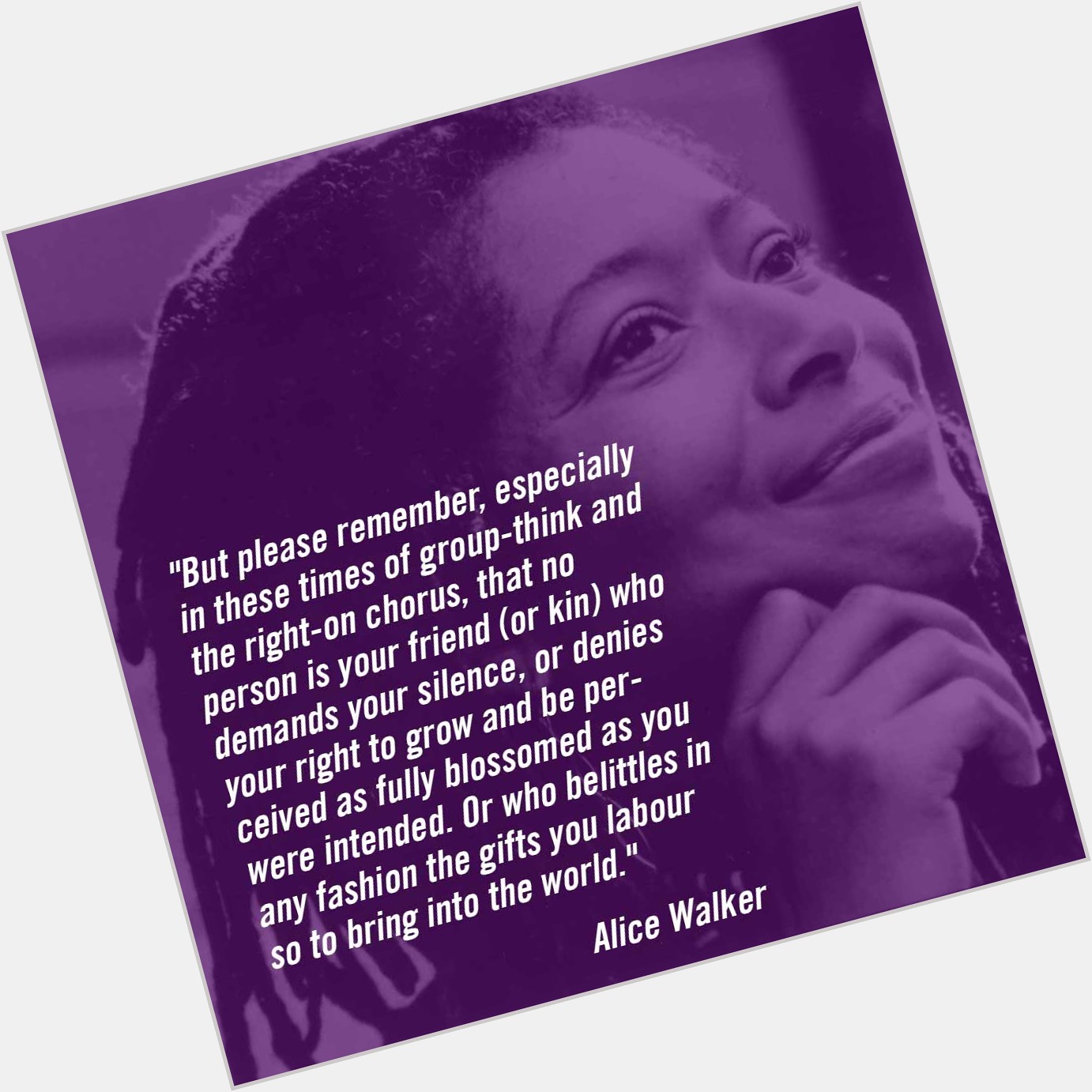 Happy Birthday Alice Walker!   