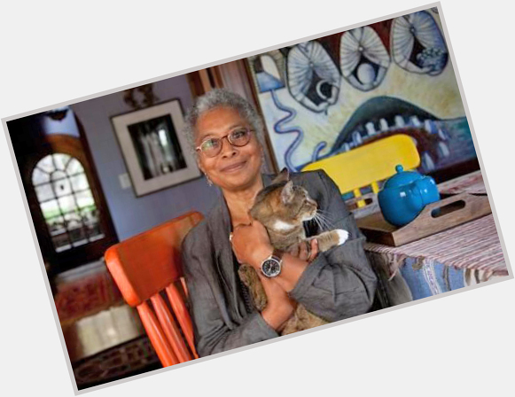 And a happy, happy birthday to author Alice Walker who turns 76 today. 