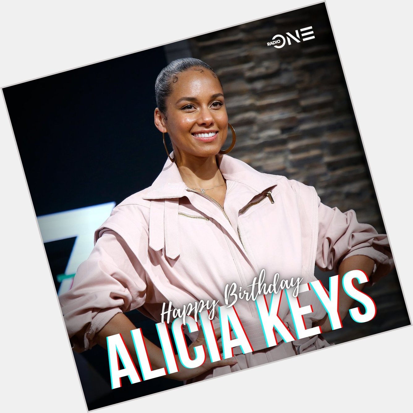 Happy 40th birthday Alicia Keys!  