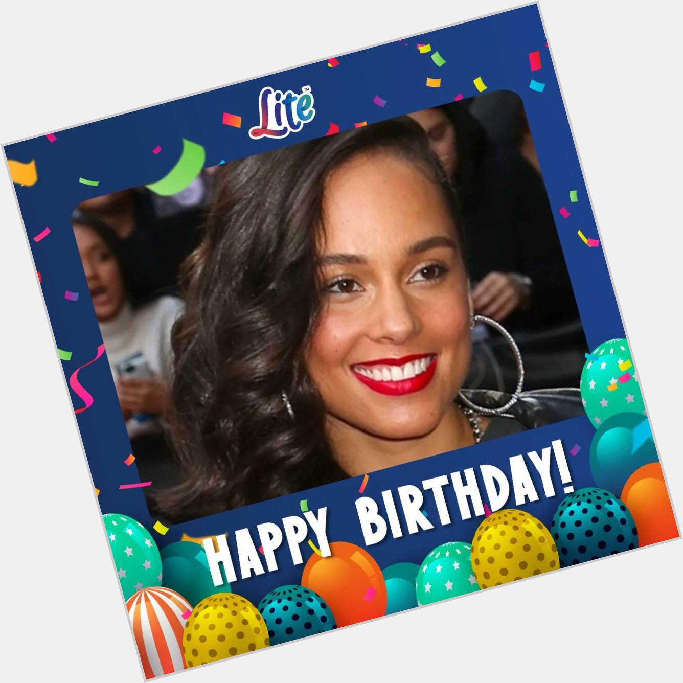 LITE would like to wish the \"Girl On Fire\" -Alicia Keys, a happy birthday! 