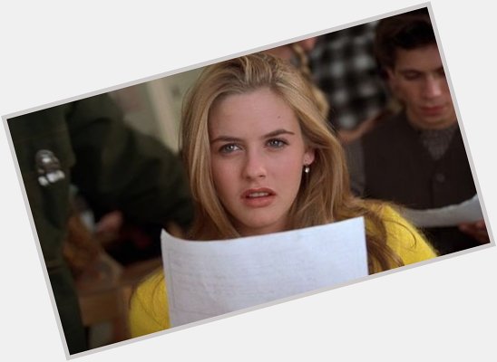 Happy birthday Alicia Silverstone. Clueless is still me favorite gateway to the 90s. 