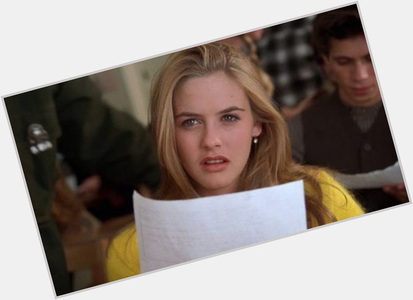 Happy birthday Alicia Silverstone. Clueless is one of my favorite gateways to the 90s. 
