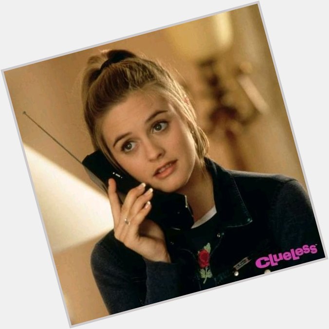 Wish a Happy Birthday to ever flawless Alicia Silverstone! ( Clueless) via Facebook      