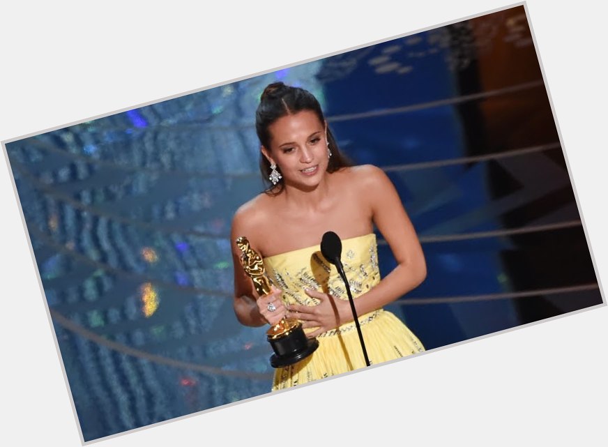 Now to finish my \"birthday sandwich\"... 

Happy Birthday to Oscar winner, Alicia Vikander!  