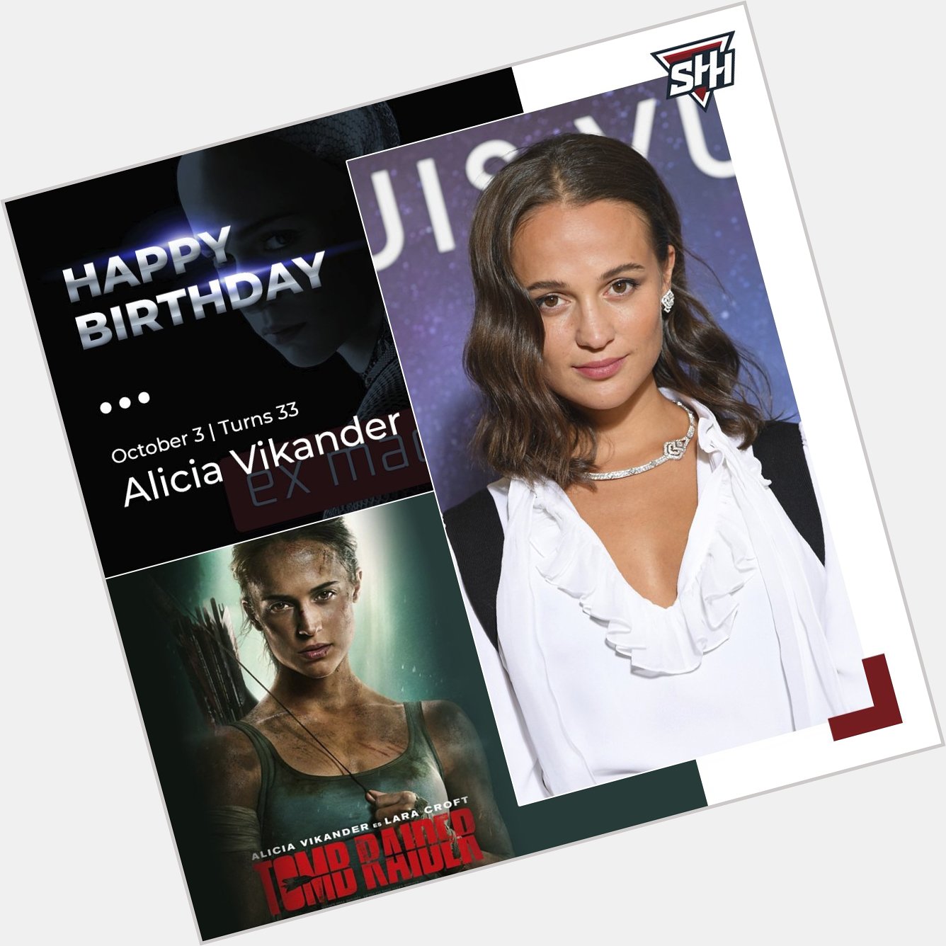 Happy Birthday to actress Alicia Vikander! 
