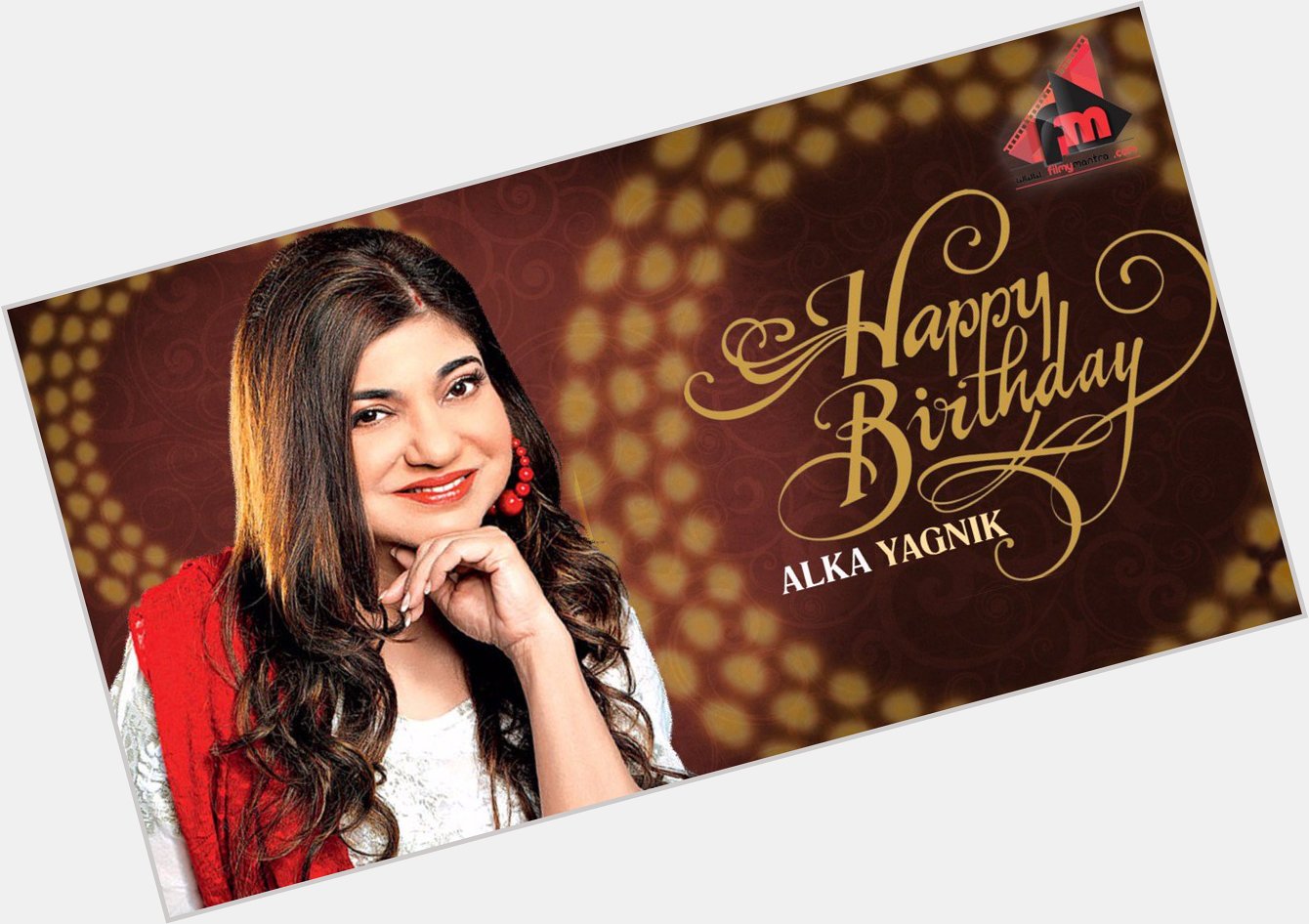Happy birthday to extremely talented singer Alka Yagnik from team Filmymantra 