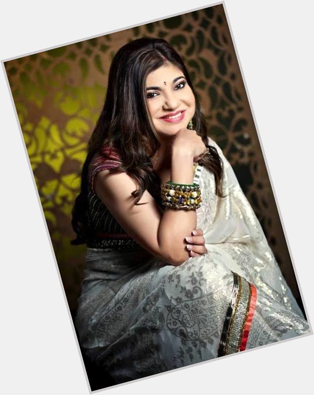 Happy birthday ALKA YAGNIK JI The queen of melody who ruled 90s Generation with her magical voice.  