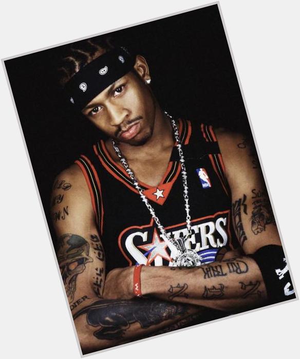 Happy birthday my big Allen Iverson.Thanks for what you did for the basketball 