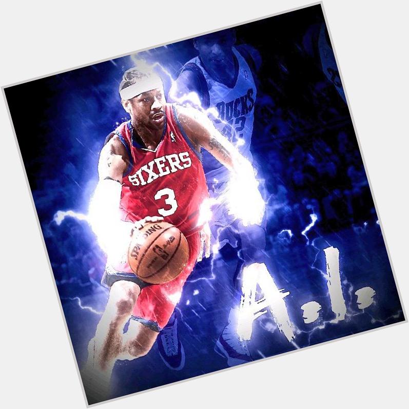 Happy 40th birthday to one of the best to ever to it and my favorite player of all time, Allen Iverson 