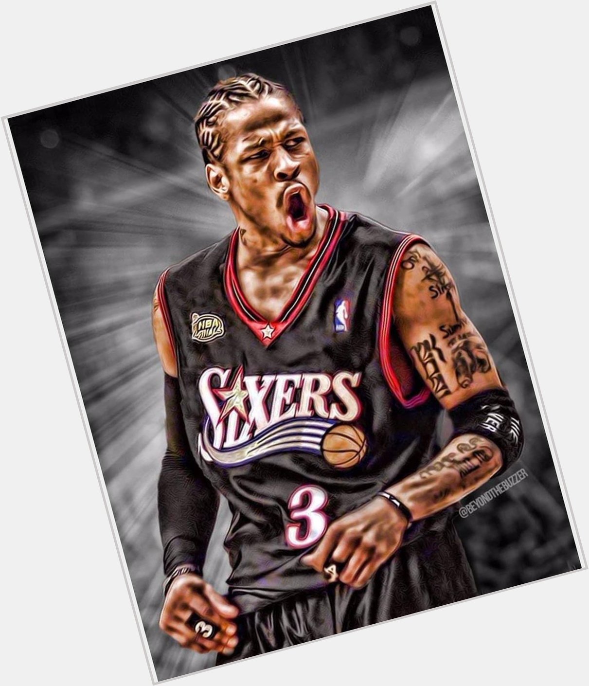 Happy 46th birthday to my favorite NBA player of all time Allen Iverson 
