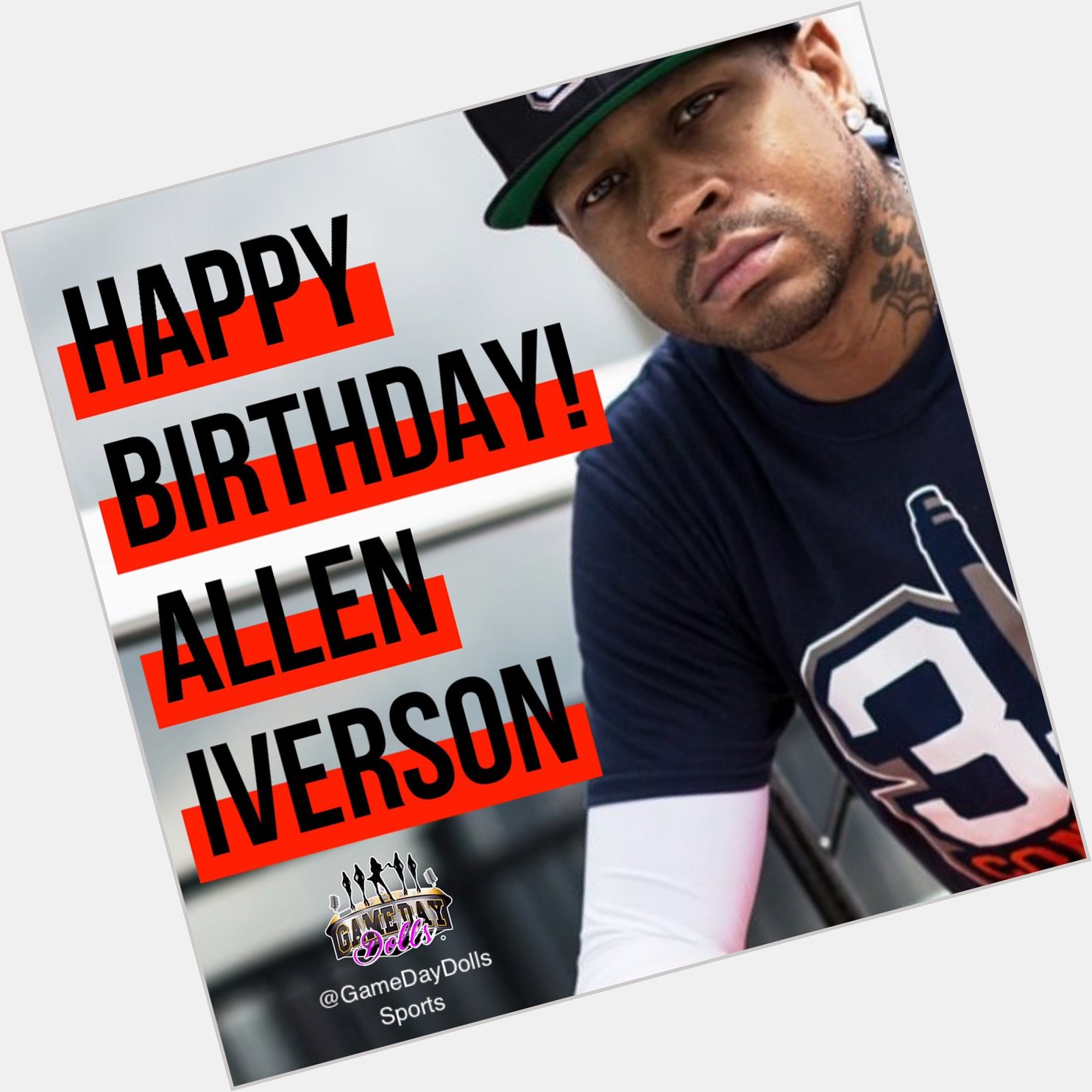 Happy birthday to Allen Iverson!     