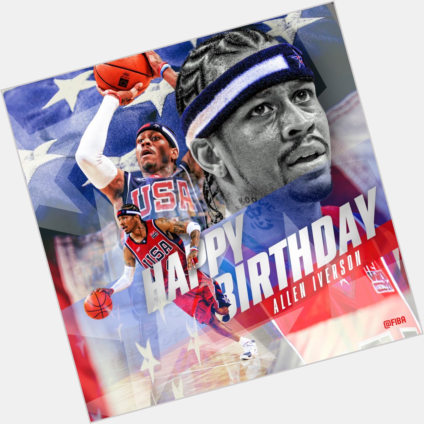 The Icon, The Answer, The One and Only Allen Iverson turns 4  7  today   Happy birthday! 