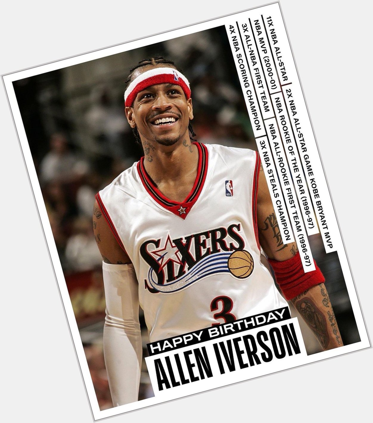 Happy Birthday Allen Iverson! 