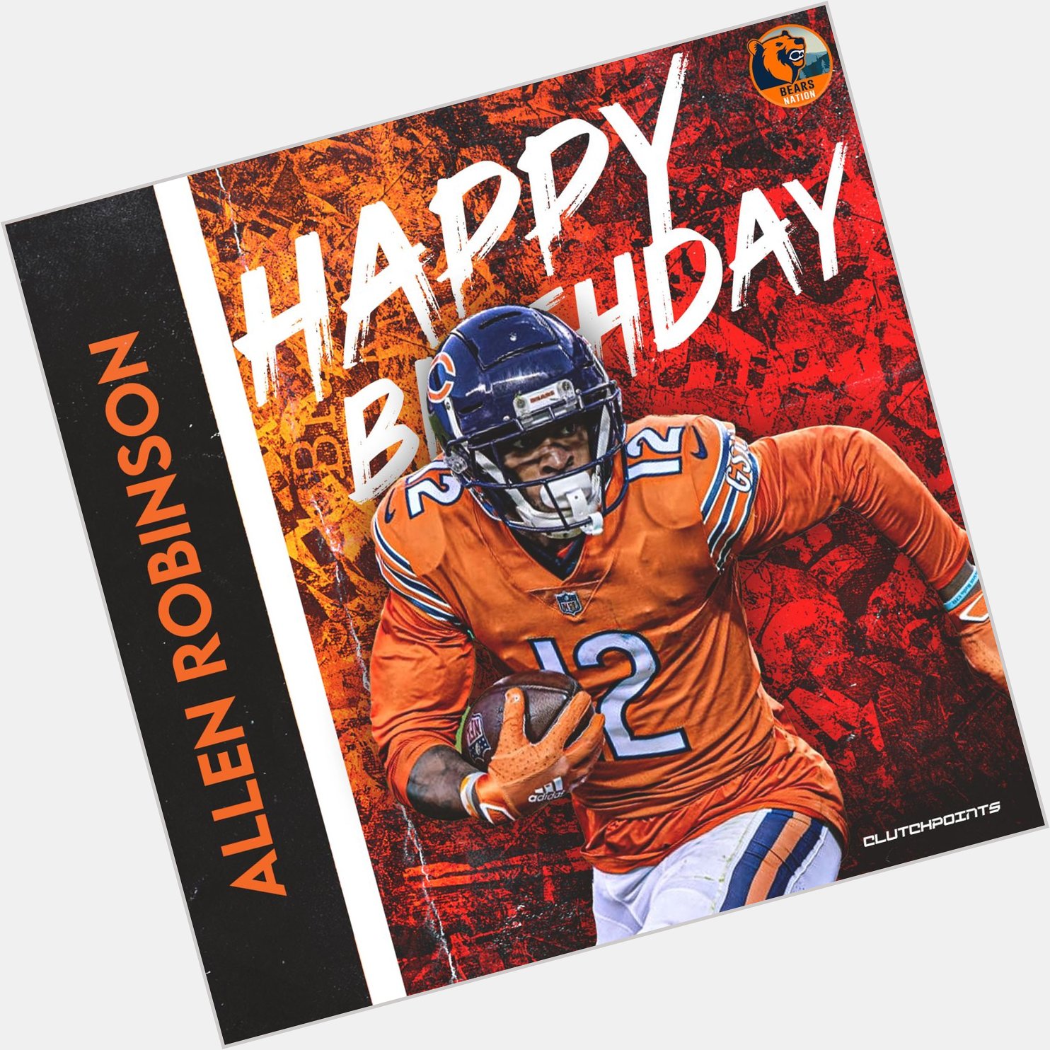 Join Bears Nation in wishing Allen Robinson a happy 28th birthday and an awesome 2021 season!  
