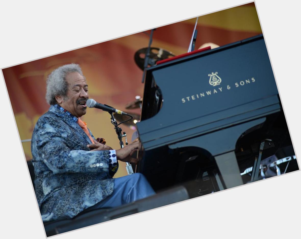 Happy Birthday to the great Allen Toussaint! 2014 Jazz Fest photo by Leon Morris.  