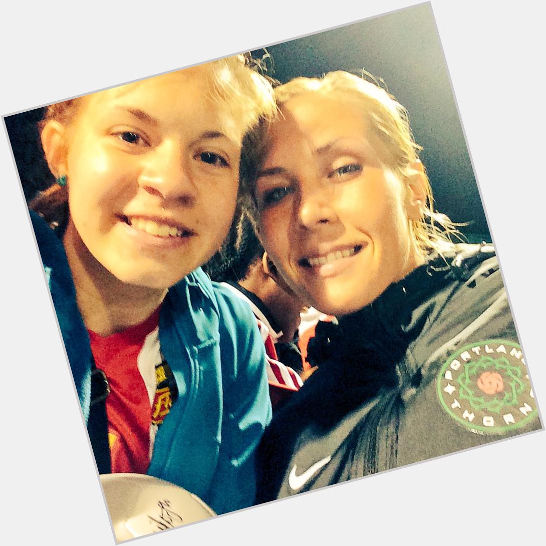 Since the first time I saw her play for Portland I\ve loved her. Happy birthday    