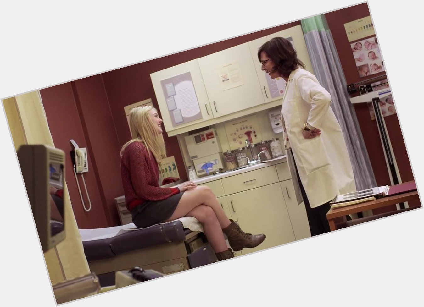 Dakota Fanning and Allison Janney in "Celia", a short film from 2012. Happy Birthday, Allison! 