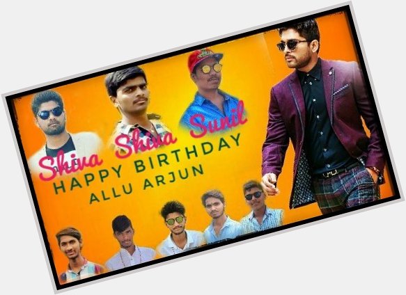 Advance happy birthday  Allu Arjun 